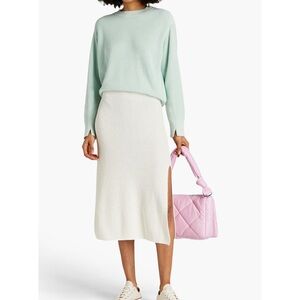 NWOT Rag & Bone Soleil White Knit Midi Skirt S
